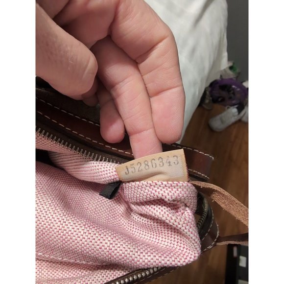 Dooney & Bourke Signature Beige Brown Double Lock Pocket Medium Satchel Bag - Picture 11 of 13